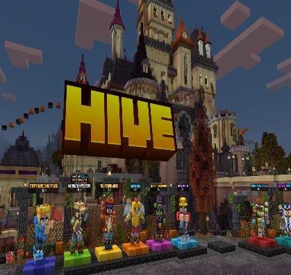 mine craft the hive